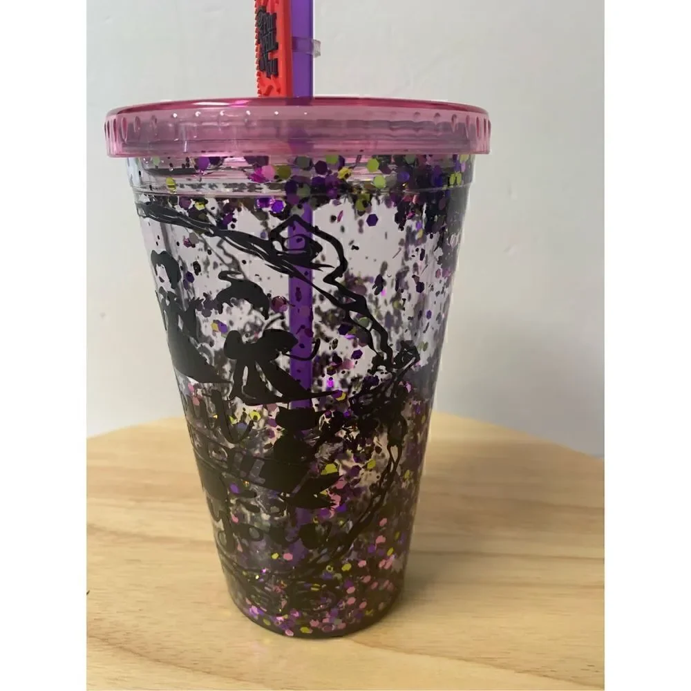 Hocus Pocus Sanderson sisters snow globe acrylic tumbler